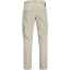 Pantaloni cargo bej băieți cu croi loose fit