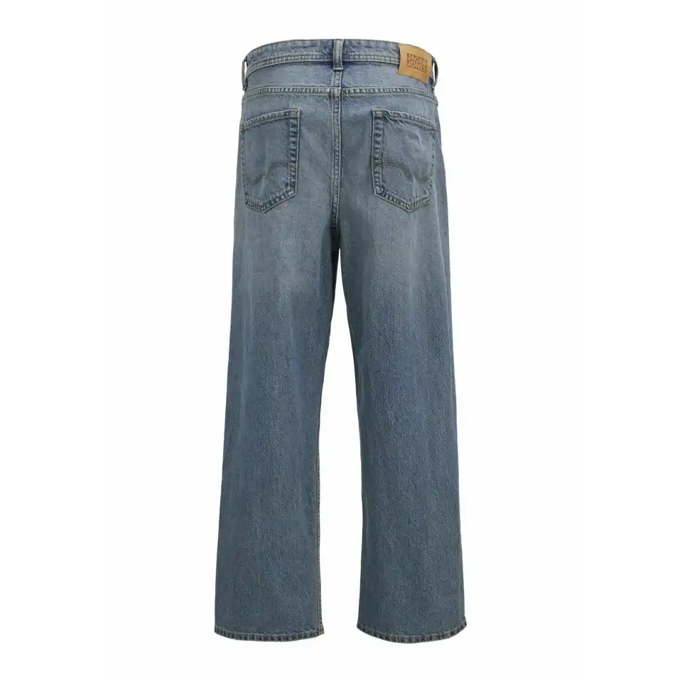 Jeans extra baggy băieți cu talie înaltă