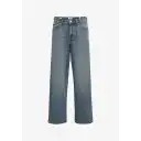 Jeans extra baggy băieți cu talie înaltă