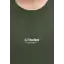 Tricou verde kaki băieți cu logo mic JJ Studios