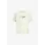 Tricou galben pal băieți cu imprimeu grafic frontal