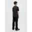 Tricou negru băieți cu imprimeu grafic frontal