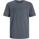 Tricou gri băieți cu logo tonal Jack & Jones