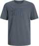 Tricou gri băieți cu logo tonal Jack & Jones