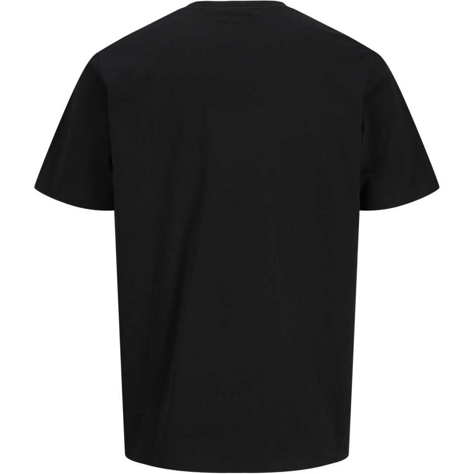 Tricou negru băieți cu logo mic JJ Studios