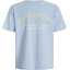 Tricou bleu băieți cu imprimeu pe spate