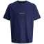 Tricou bleumarin băieți cu imprimeu discret