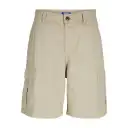 Pantaloni scurți cargo bej băieți din bumbac