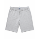 Pantaloni scurți gri melanj băieți din material tip sweat