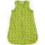 Sac de dormit verde cu imprimeu brotăcei