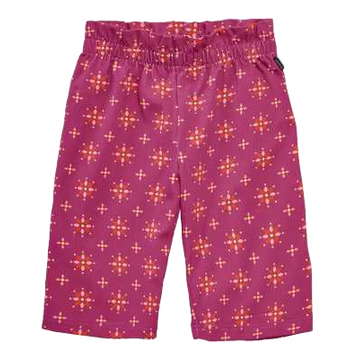 Pantaloni 3/4 roz, din bumbac organic