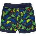 Pantaloni scurți cu imprimeu frunze
