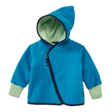 Jachetă fleece bleu