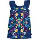 Rochie albastră cu imprimeu elemente marine