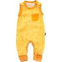 Salopetă din muselină galbenă