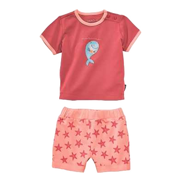 Set tricou si pantaloni scurți pentru fete