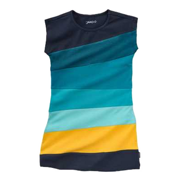Rochie cu dungi bleumarin