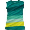 Rochie cu dungi verzi si galben