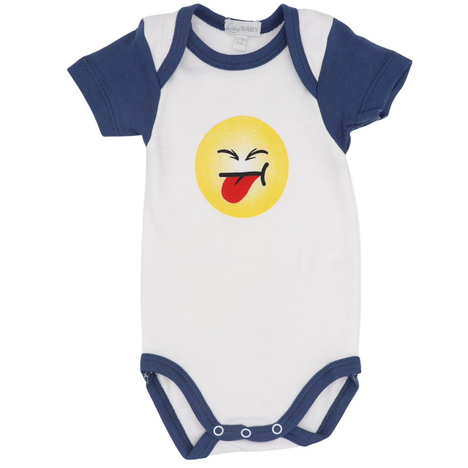 Set 2 body-uri cu imprimeu emoji