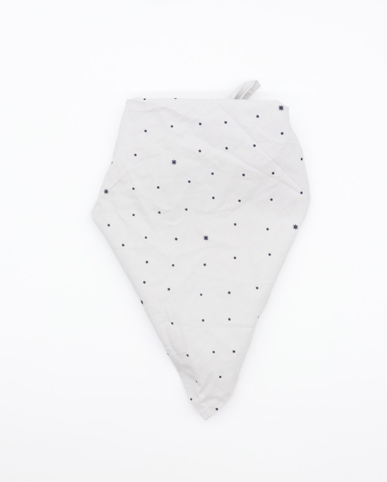 Bandană din bumbac organic cu imprimeu steluțe