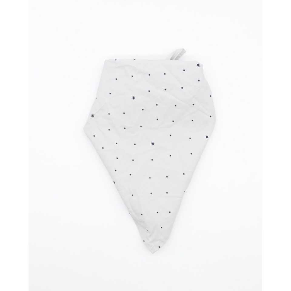 Bandană din bumbac organic cu imprimeu steluțe