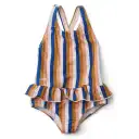 Costum de baie întreg cu volănaș Amara