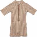 Costum de baie întreg cu fermoar