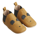 Botoși din piele muștar