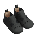 Botoși din piele Cat Black