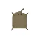 Păturică cuddler dino din bumbac organic, kaki, 35x35cm