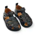 Sandale din piele Alex, negre