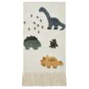 Covoraș decorativ din lână cu dinozauri 45×65 cm