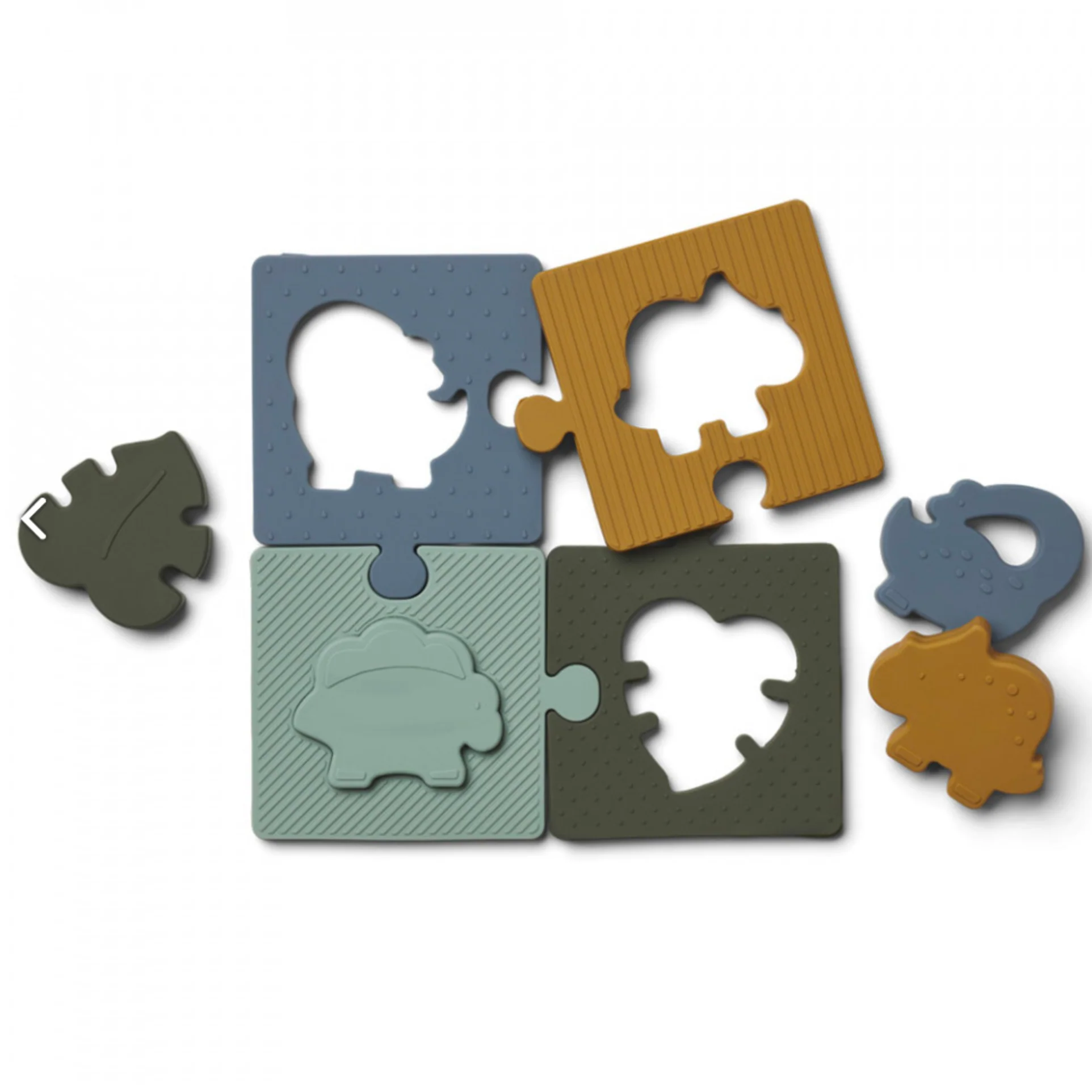 Puzzle din silicon Bodil în formă de dinozauri