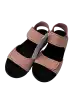 Sandale ușoare Blumer, roz închis/negru