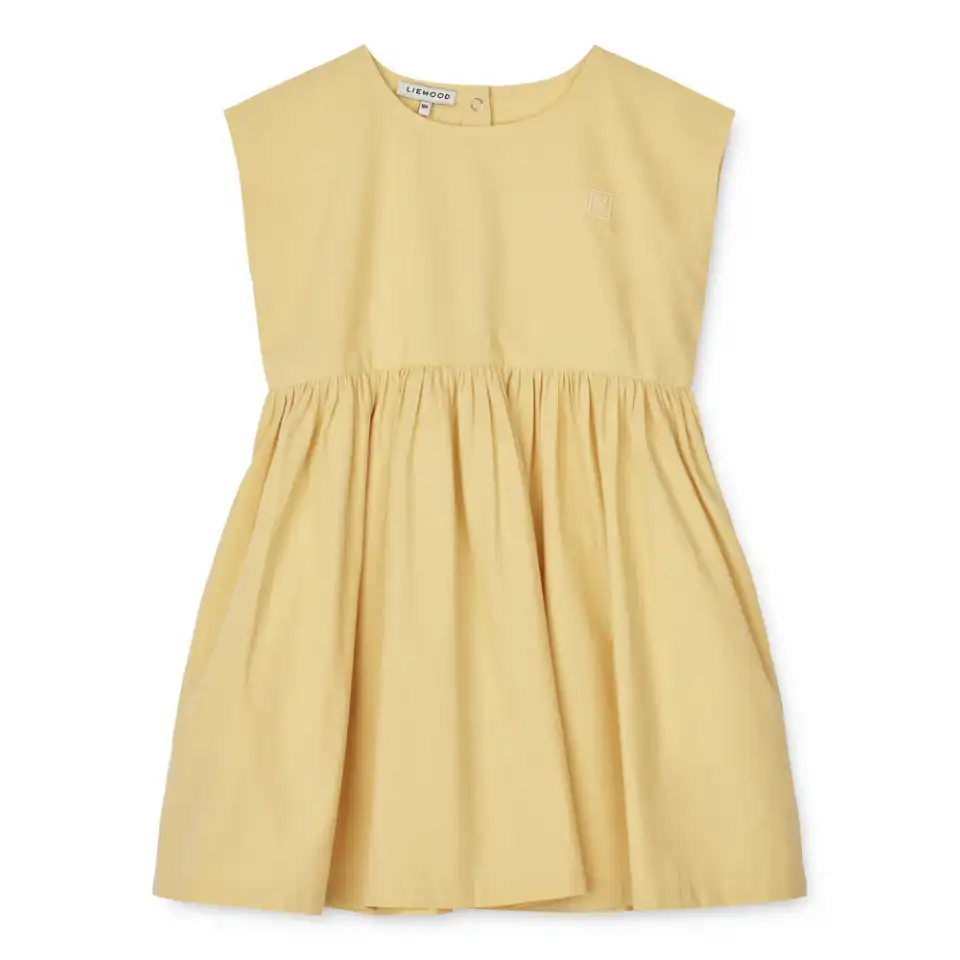 Rochie lejeră din bumbac organic Nira, jojoba