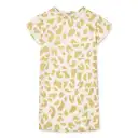 Rochie din bumbac organic cu imprimeu leo jojoba