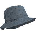 Pălărie reversibilă din bumbac organic cu imprimeu triunghiuri