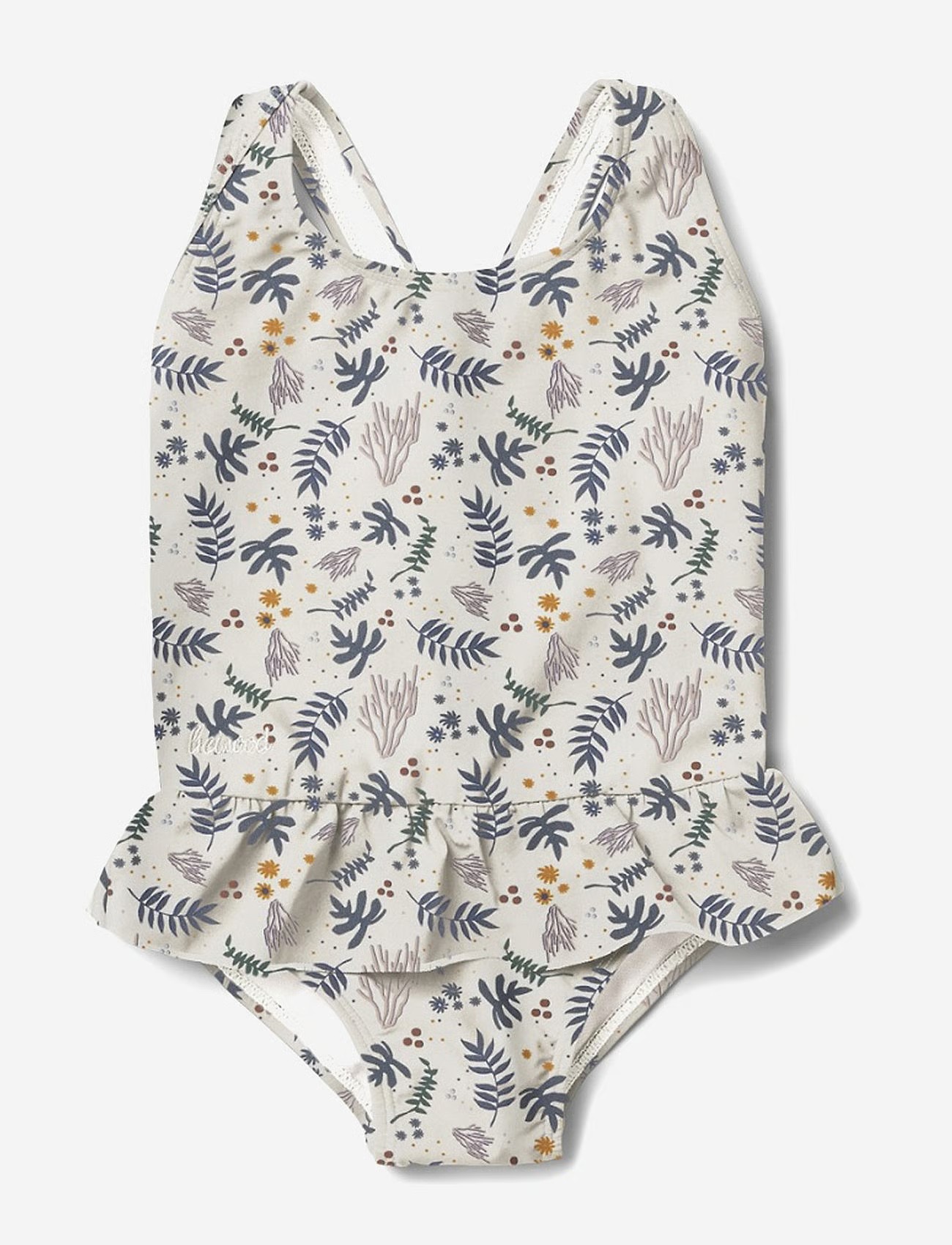 Costum de baie cu volănașe Amara, Coral Floral Mix