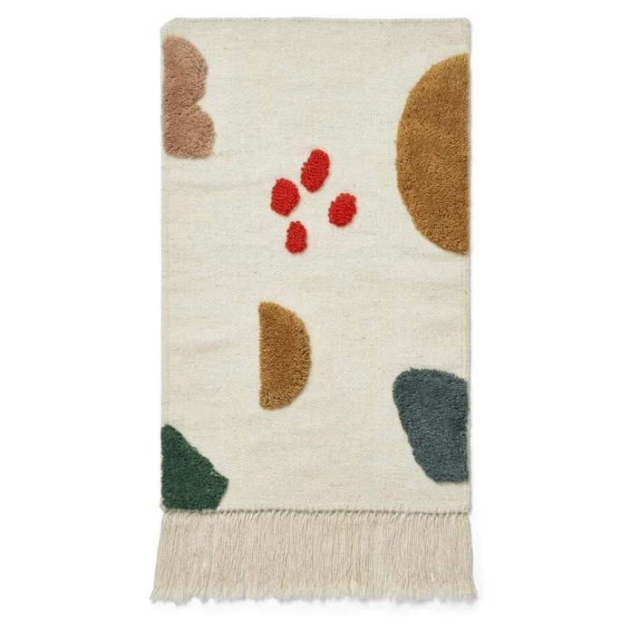 Decorațiune de perete din lână Blanca, Geometric Multi Mix