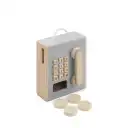 Telefon cu fise din lemn