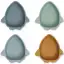 Set de Boluri Iggy din silicon - 4 Bucăți (Space Blue Multi Mix)