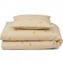 Set de lenjerie de pat pentru bebeluși Carmen cu imprimeu apus de soare