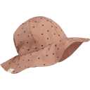 Pălărie de soare reversibilă Amelia cu imprimeu triunghiuri