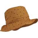 Pălărie de soare reversibilă Amelia cu imprimeu triunghiuri