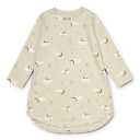 Cămașa de noapte Alva cu imprimeu norișori si stele