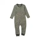 Salopeta Birk verde din bumbac organic