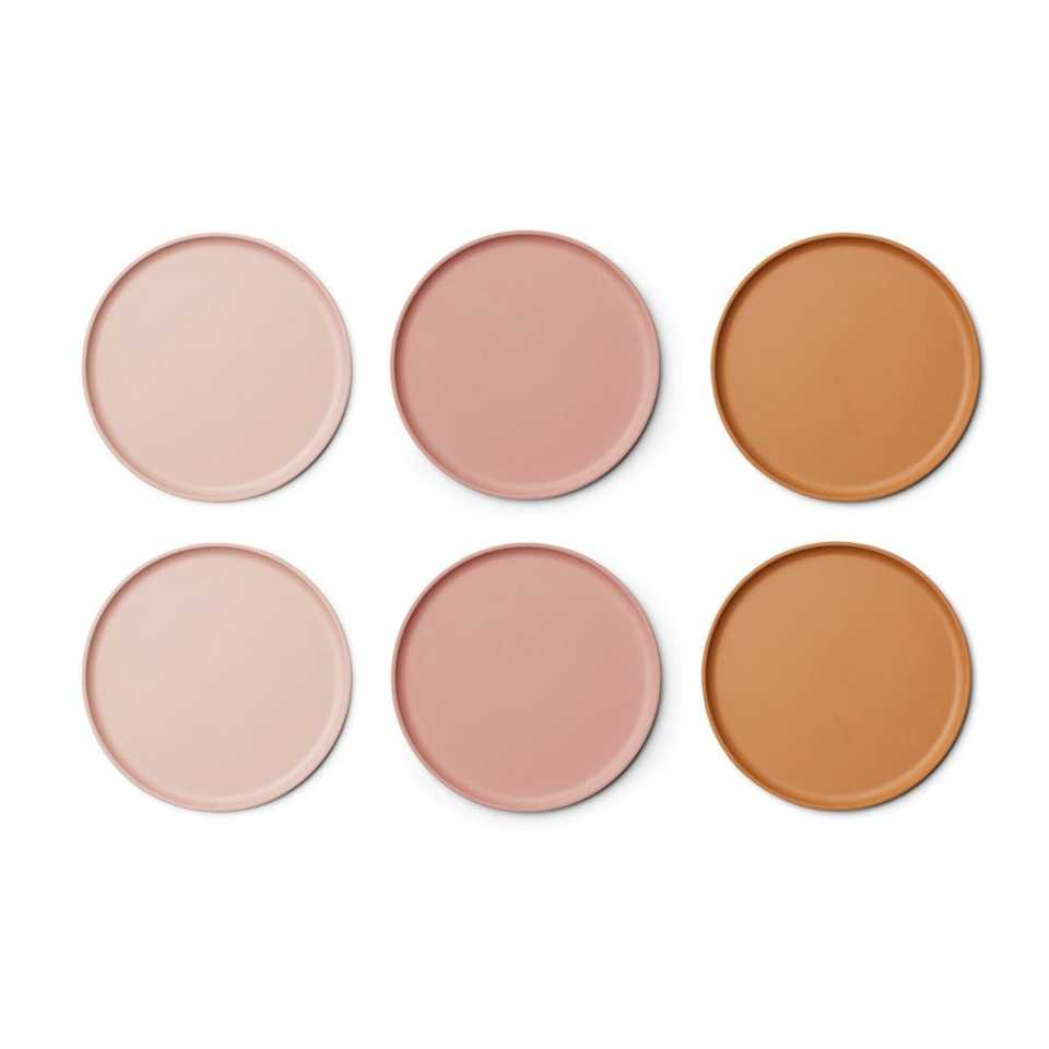 Set 6 farfurii Patrick din fibră de bambus