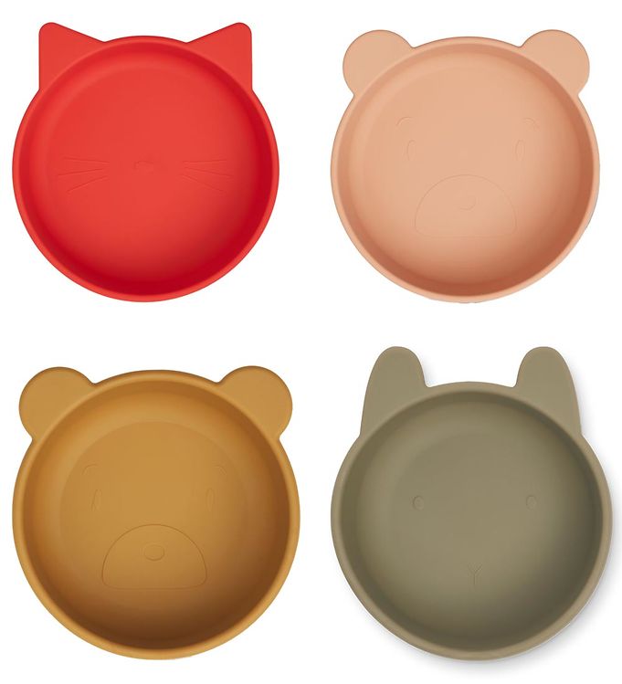 Set 4 boluri din silicon Iggy pentru fete