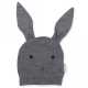 Căciulă Viggo gri iepuraș, din lână merinos