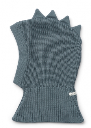 Cagulă din bumbac organic Hanibal, gri albăstrui